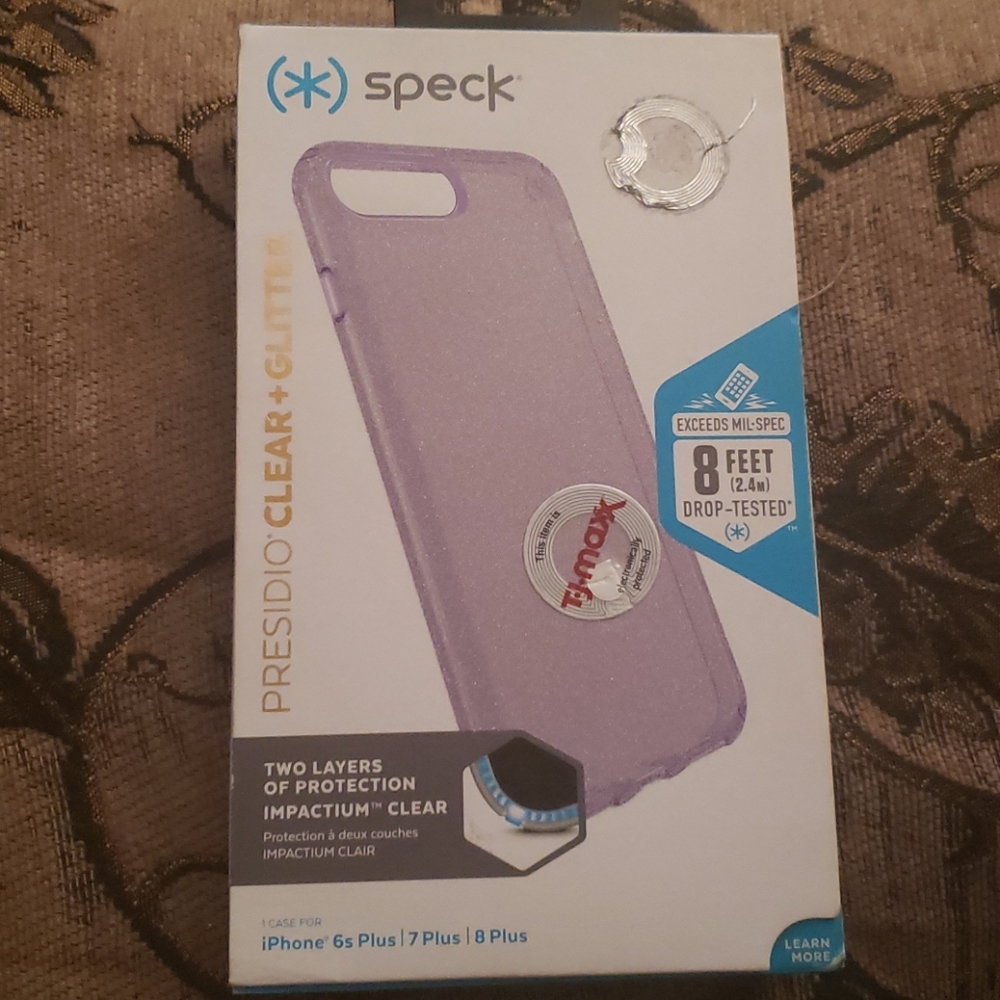 SPECK phone case- iPhone 6sPlus, 7Plus,8Plus